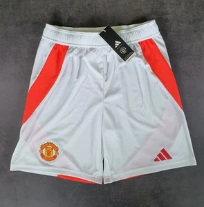 Manchester United Football Shorts 2024/25 Home Shorts Sz Age 15-16Y New/other - Picture 1 of 11