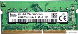 Hynix Memory Module - 8 GB DDR4 SDRAM - PC4-19200 Speed - 1x8 HMA81GS6AFR8N-UH - Afbeelding 1 van 1