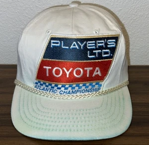 Vtg Player’s Limited Toyota Atlantic Championships Racing Snapback Hat - Picture 1 of 10