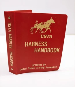 1987 LEADING DRIVERS HARNESS HANDBOOK UNITED STATES TROTTING ASSC USTA Binder - Bild 1 von 7