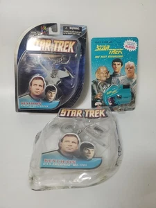 Star Trek Schlüsselanhänger Klingon D7 Battle Cruiser und USA Enterprise NCC-1701  - Bild 1 von 13