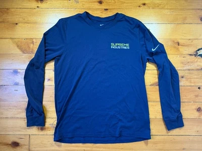 The Nike Tee x Supreme Industries Long Sleeve T-Shirt Size Large Cotton Blend - Image 1 of 4
