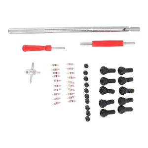Tire Valve Stem Removal Tool Set Valve Core 4 Way Valve Tool Valve Stem GD - Picture 1 of 23