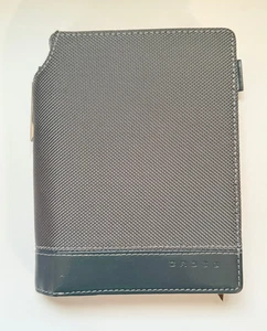 Cross Signature Journal mit Stift (6" x 5") kleines Nylon grau #AC249-2 Notizbuch - Bild 1 von 4
