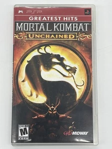 Mortal Kombat: Unchained PSP (Playstation Portable) Case & Manual ONLY - Picture 1 of 3