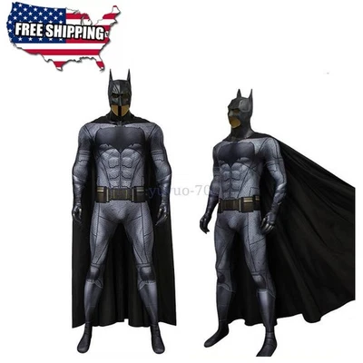 Disfraz de Batman Bruce Wayne Cosplay Colección Liga de la Justicia Disfraz de Halloween Foto 1 de 4