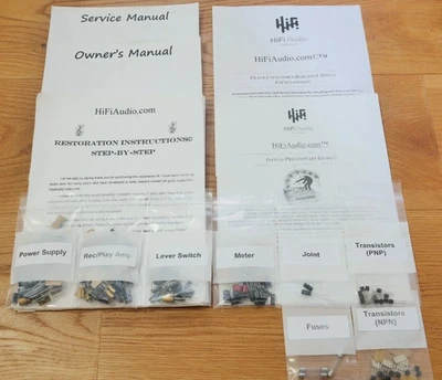 Advent 201 201a deck capacitor restoration kit recap transistor rebuild upgrade - Image 1 of 4