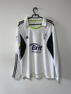England 2011/2012 Cricket Jersey Football Shirt Adidas Sportwear Kits Mens sz Xl - Image 1 of 4