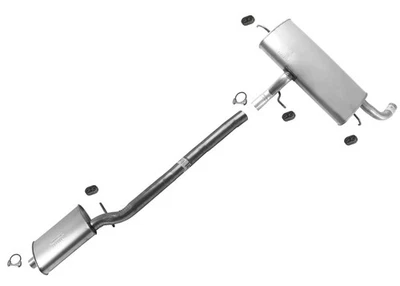 Sistema de escape silenciador tubo resonador para Chevrolet Equinox 2010 2016 2017 2,4 L Foto 1 de 4