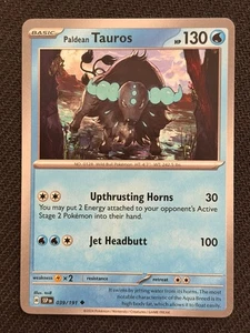 Paldean Tauros 039/191 Surging Sparks - Picture 1 of 1