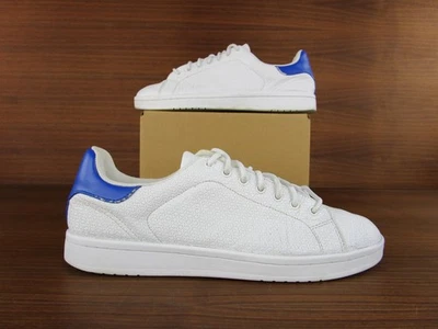 Calvin Klein Men's Shoes Sneakers Casual Leather White Blue Low Top Size 10 - Image 1 of 4
