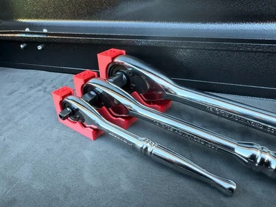 3D RHINO Halfords Advanced Magnetic Ratchet Holder | Toolbox Organiser | Mechanic Gift