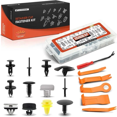 Kit de clips de retención de coche 105 piezas sujetadores Jeep Grand Cherokee WK2 2017-2020 Foto 1 de 4