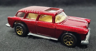 1995 风火轮雪佛兰 NOMAD 深金属红色 带金色 7 辐轮 #502 — 第 1/4 张图片