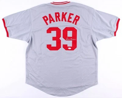 Dave Parker Signed Reds Jersey (JSA COA) 1979 All Star Game MVP "The Cobra" - Image 1 of 4