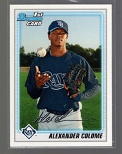 2010 Bowman Prospects #BP43 Alexander Colome - Tampa Bay Rays