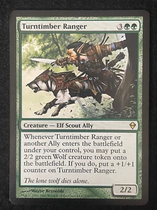 Magic the Gathering Zendikar Turntimber Ranger Creature Rare 191/249 - Picture 1 of 2