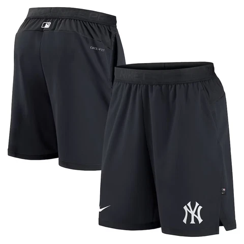 New York Yankees Nike Authentic Collection Flex Vent Performance Shorts - Navy Cover