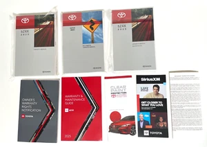 2025 TOYOTA BZ4X OWNERS MANUAL PREMIUM WITH NAVIGATION BOOK OEM ITEM - Picture 1 of 2