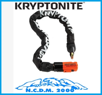 Kette KRYPTONITE Mit Vorhängeschloss Integriert Evolution Von 90CM - Bild 1 von 3