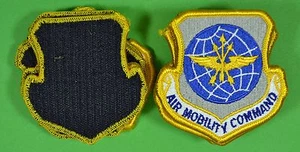LOT 10 USAF AIR MOBILITY COMMAND PATCHS -Color, Hook & Loop- Veteran Collector - Picture 1 of 1