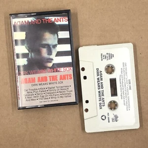 ADAM AND THE ANTS Cassette Tape 80s New Wave DIRK WEARS WHITE SOX CAR TROUBLE - Picture 1 of 6