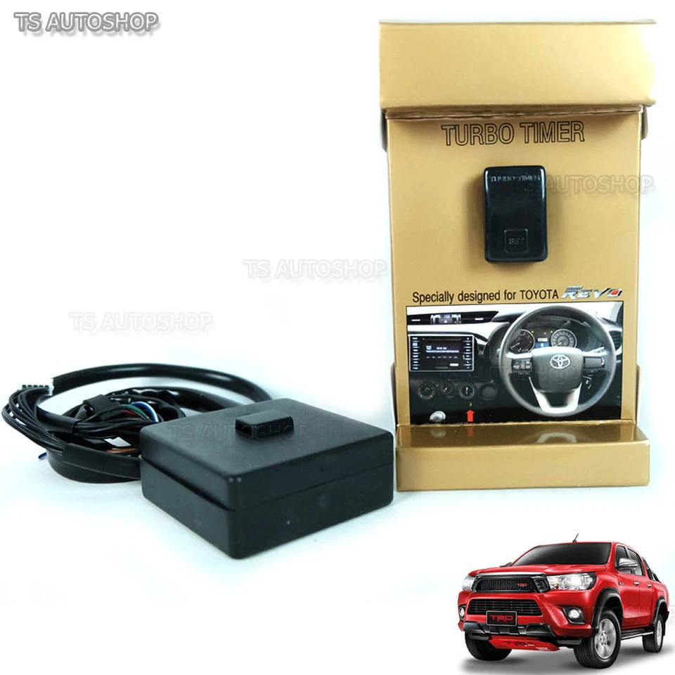Turbo Timer Kit Full Auto Control Miccon Toyota Hilux Revo SR5 Truck 2015 2016 - Imagem 1 de 4