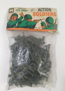 1964 "US ARMY ACTION SOLDIERS" Orig. MULTIPLE TOYMAKERS FIGURES MIP - Picture 1 of 5