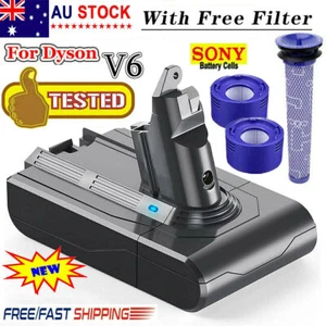 21.6V Battery For Dyson V6 DC58 DC59 DC61 DC62 Animal SV03 SV04 SV06 SV09 AU - Picture 1 of 22