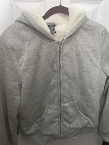 Lace Heart Hoodie Sweatshirt Jacket Size XL - Picture 1 of 5