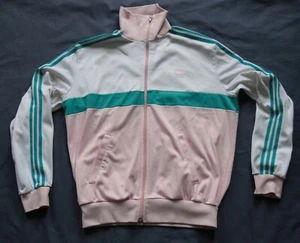 Rare Adidas Jacket Vintage Retro Tracksuit Top Oldschool Ventex 80s Track L - Picture 1 of 1