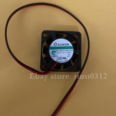 SUNON MC25060V1-000U-A99 DC5V 0.58W 2.5CM ultra-thin cooling fan - Image 1 of 3