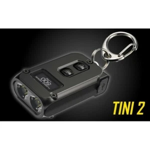 Schlüsselbundleuchte NiteCore TINI2-500 Lumen Akku USB-ladbar, schwarz - Bild 1 von 12