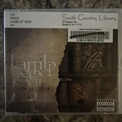 VII: Sturm Und Drang by Lamb of God (CD, 2015) Foto 1 de 3