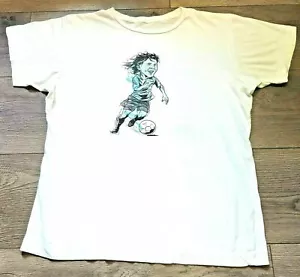Lionel Messi Football Argentina Youth T-Shirt Soccer Tee Fan Apparel Collectible - Picture 1 of 5