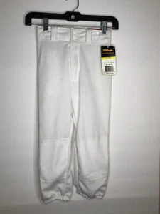 Wilson Jungen weiße Baseballhose Größe Jugend Small neu mit Etikett - Bild 1 von 9
