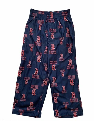 MLB Boston Red Sox Boys Sleep Pants Size XS 4-5 Pajamas PJs Blue - Image 1 of 4