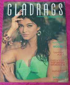 GLADRAGS MAGAZIN INDIEN 1993 AISHWARYA RAI, SUNITA, MILIND, TANTRIC ART, KATE MO - Bild 1 von 19