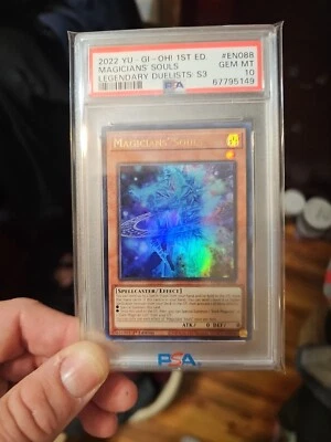 PSA 10! Magicians Souls LDS3-EN088 Legendary Duelists S3 Holo YuGiOh Card 2022 - Image 1 of 4