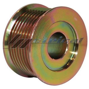 Alternator 8 Groove Pulley Fits Delco 22SI 27SI Type 200 Series 2.37"  7/8" bore - Picture 1 of 2