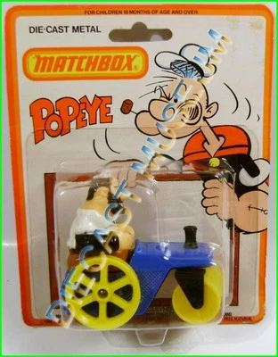 1980 '80 POPEYE BLUTO'S ROAD ROLER LESNEY VINTAGE MATCHBOX DIECAST VERY RARE - Image 1 of 2