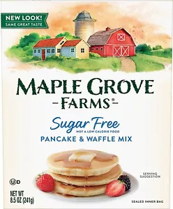 Mezcla de panqueques y gofres sin azúcar Maple Grove Farms - 8,5 oz - Imagen 1 de 4