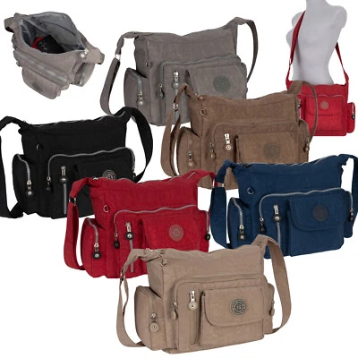 Damentasche Umhängetasche Handtasche Schultertasche Grau - Bild 1 von 4