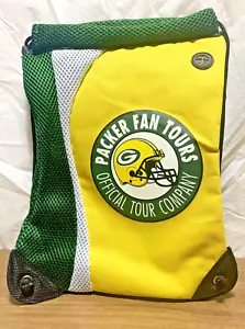 Green Bay Packers ~ Mini String Rucksack ~ Packer Fan Tours offizielle Reisegesellschaft - Bild 1 von 4