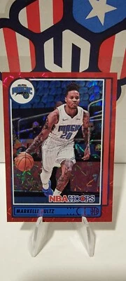 2021-22 Panini NBA Hoops Hyper Red /99 Markelle Fultz #32 Orlando Magic - Image 1 of 2