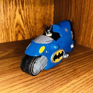 👑 Vintage 2007 Mattel Fisher Price Shake-N-Go DC Super Friends Bat Cycle Batman - Foto 1 di 5
