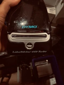 DYMO Labelwriter 450 TURBO Thermal Label Printer w A/C Adapter 1750283 Tested - Picture 1 of 3