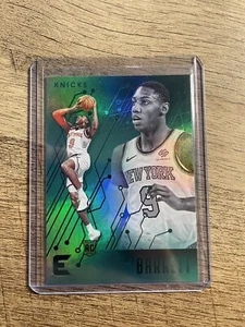 2019-20 Panini Chronicles Essentials Teal RJ Barrett RC Rookie New York Knicks - Picture 1 of 1