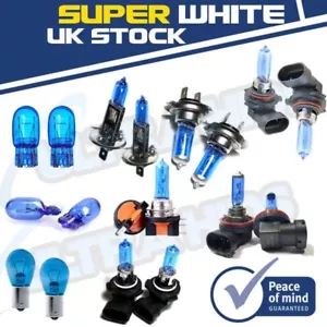 H1 H3 H4 H7 H15 T20 DRL SUPER WEISS XENON HAUPTTAUCHSCHEINWERFER SIDELIGHT GLÜHBIRNEN - Bild 1 von 15