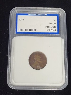 1919 PCGS Vf20 Penny - Image 1 of 4